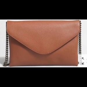 J. Crew envelope clutch/shoulder bag